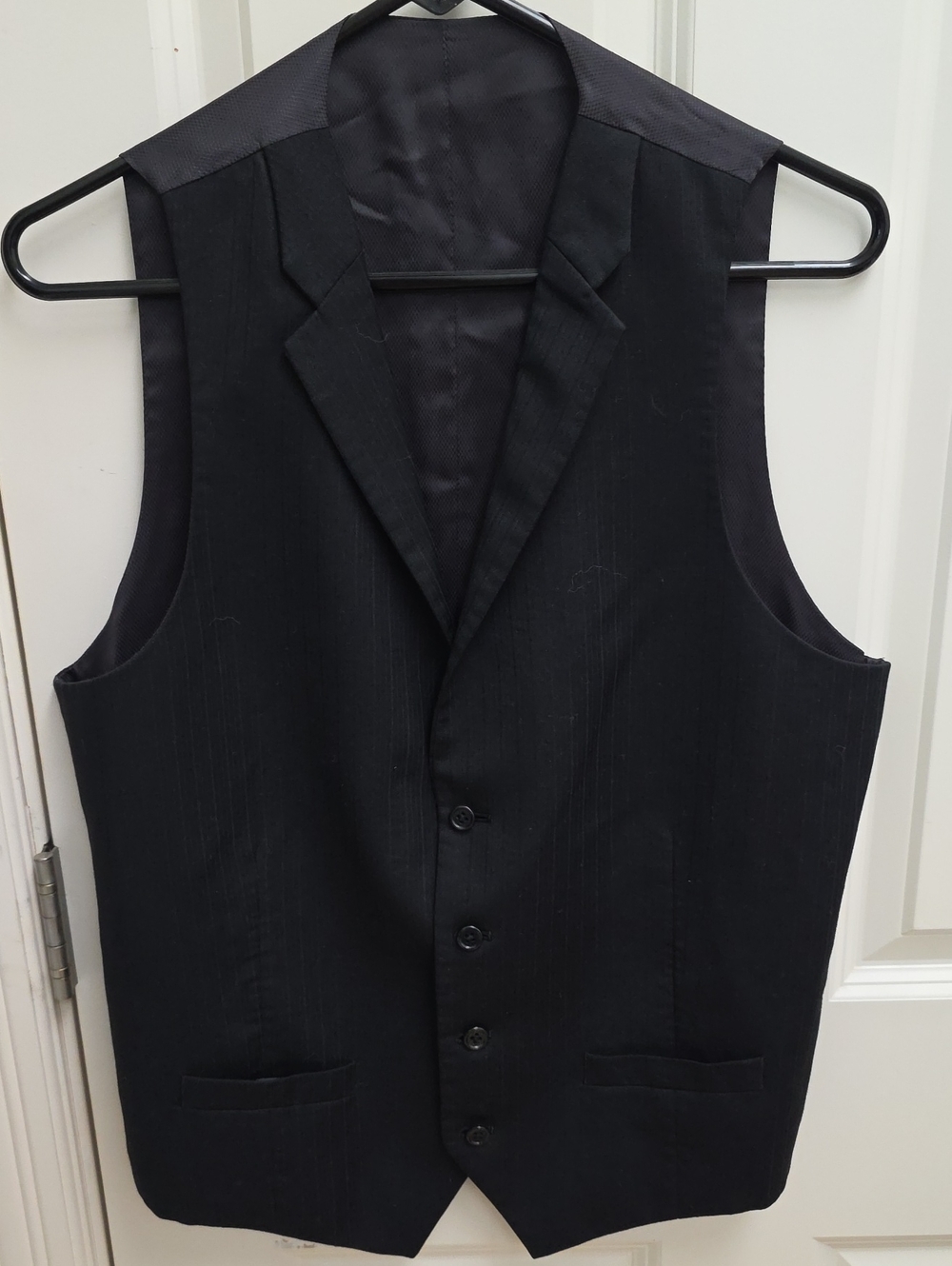 Alfani Black Men's Tailored Dress Vest